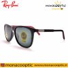عینک آفتابی ری بن RB4198 مشکی مات (لنز دودی) - تصویر 4