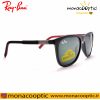 عینک آفتابی ری بن RB4198 مشکی مات (لنز دودی) - تصویر 2